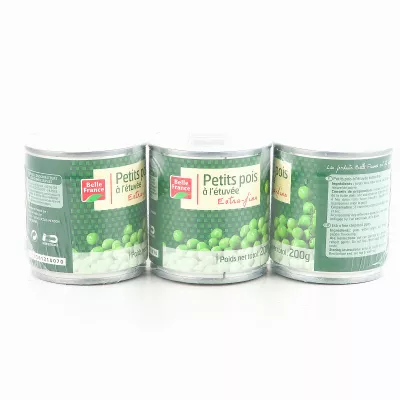 Ervilha com ensopado extra fino 3*200g - BELLE FRANCE