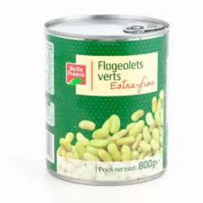 FLAGEOLET VERT FINS extra 800g - BELLE FRANCE