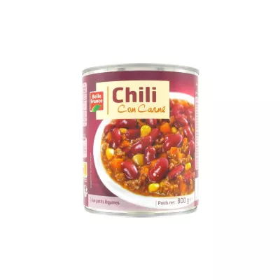 Cile Con Carne Tasty 800G - BELLE FRANCE