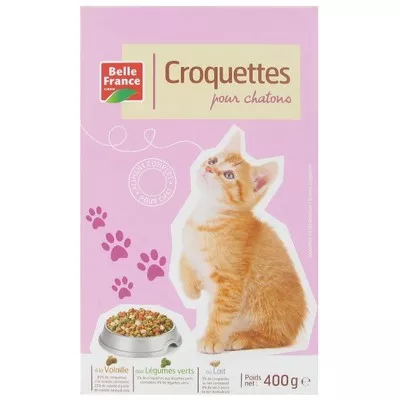 Kitten kibble 400g case - BELLE FRANCE