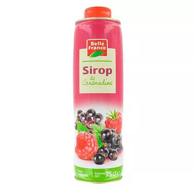 Grenadine Syrup 75cl - BELLE FRANCE