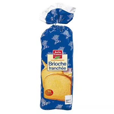 Geschnittene Brioche 500g - BELLE FRANCE