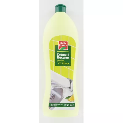 Crème à Récurer Fraicheur Citron 750ml - BELLE FRANCE