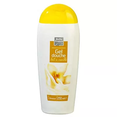 バニラミルク シャワージェル 250ml - BELLE FRANCE