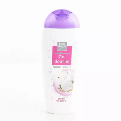 Milk Cotton Shower Gel 250ml - BELLE FRANCE