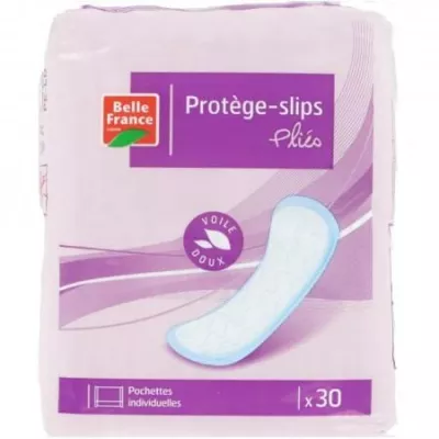 Protegeslips Plegados X30 - BELLE FRANCE