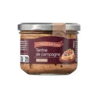 Campaign terrine with porcini mushrooms 180g - Les DÉlices De Belle France