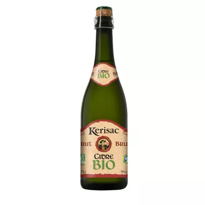 Sidro Bouché Brut Biologico, 2,5°, 75cl - KERISAC