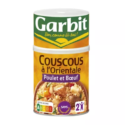 Plato Listo Cuscús Royal Pollo Ternera 980g - Garbit