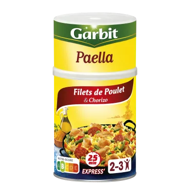 ПаэльЛа Экспресс Куриное Филе и Чоризо, 960г - GARBIT