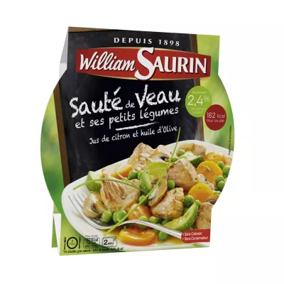 仔牛肉と野菜のソテー 280g - WILLIAM SAURIN