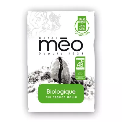 ऑर्गेनिक ग्राउंड कॉफी 500 ग्राम - CAFÉS MÉO