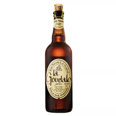 Cerveza rubia antigua, 75cl - LA GOUDALE