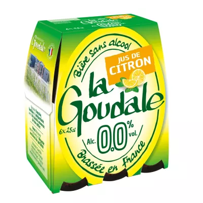 عصير ليمون خالي من الكحول 6x25cl - La Goudale