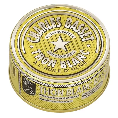 Thon Blanc À l'huile d'olive 80g - Charles Basset