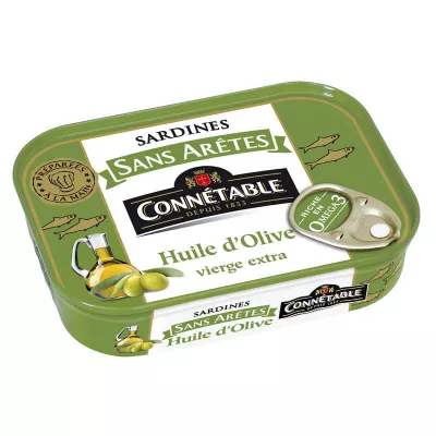 Sarde Disossate All'Olio Di Oliva, 98g - CONNÉTABLE