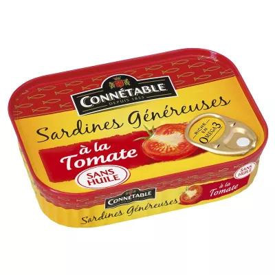 Sardine generose con pomodoro, 140G -Connedibile