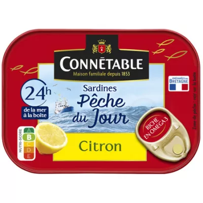 115g Sardine Pdj Citron Connet