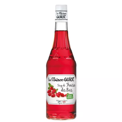 Sirop Fraise des bois 70cl - LA MAISON GUIOT