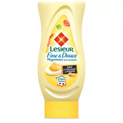 Mayonnaise Fine & Douce Sans Moutarde, 425g -  LESIEUR