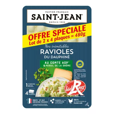 Dauphine ravioli 480g 4plaque