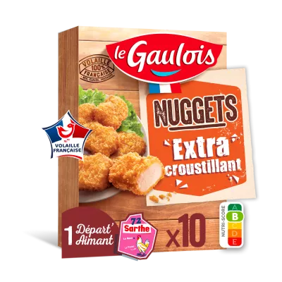 200g poultry nuggets - Le Gaulois