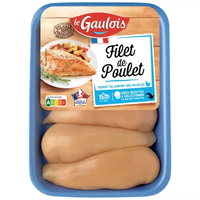 720g gelbes Hähnchenfilet Lg