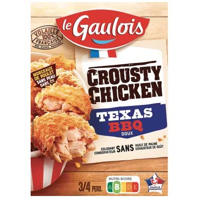 Krokante Kip Texas Bbq 400g