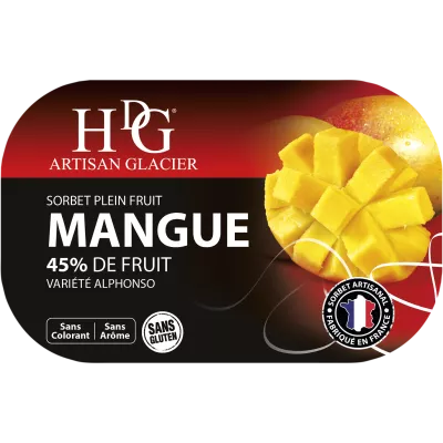 Mango Sorbet 487.5g - Histoires De Glaces