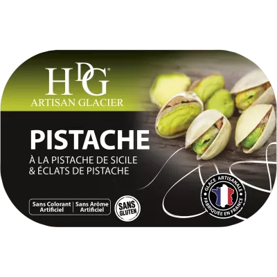 Glace Pistache De Sicile 487.5g - Histoires De Glaces