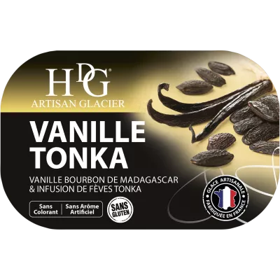 Helado de Vainilla Tonka 487,5g - Histoires De Glaces