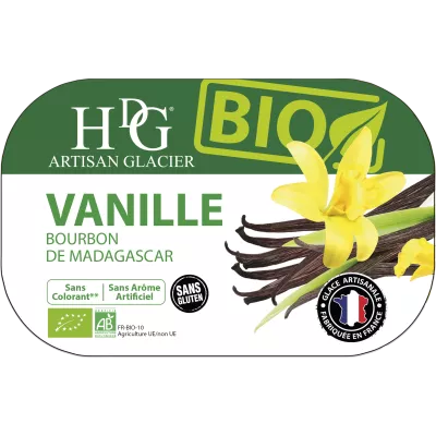 有机香草冰淇淋 487.5g - Histoires De Glaces