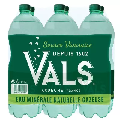 Vals Min Gaz 6x125cl