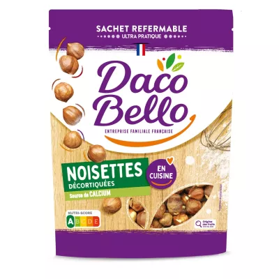 Decortierte Haselnüsse 100g - Daco Bello