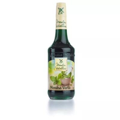 Green Mint Syrup 70cl - MOULIN DE VALDONNE