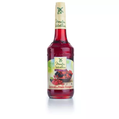 Red fruit cocktail syrup 70cl - MOULIN DE VALDONNE