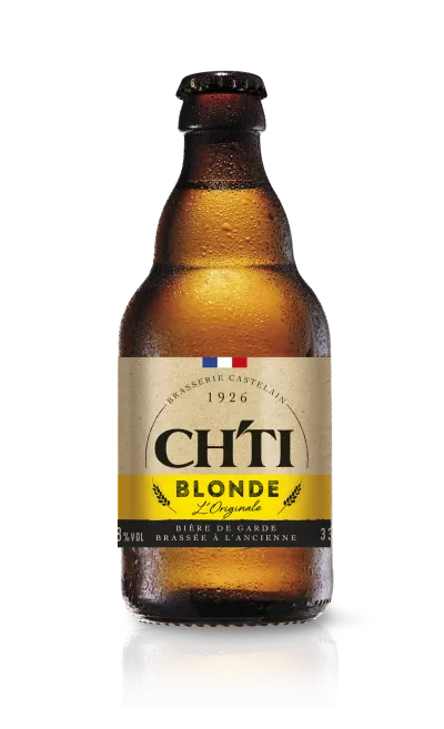 بيرة شقراء أصلية، 6°8، 33cl - CH'TI