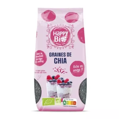 Graines de chia Bio 250g - HAPPY BIO
