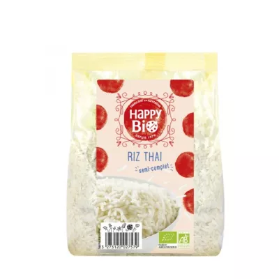 Riz Thai Semi-Complet bio 500g - HAPPY BIO