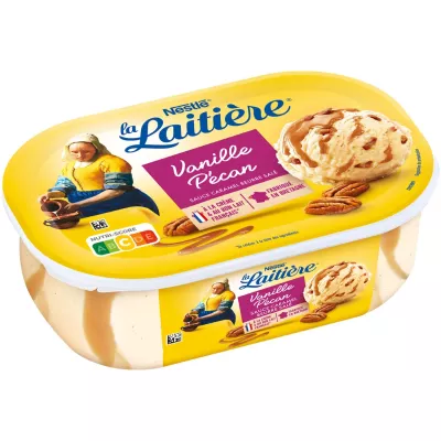 Helina de vainilla Nocosa de nuez mantequilla salada 490g - La Laitiere