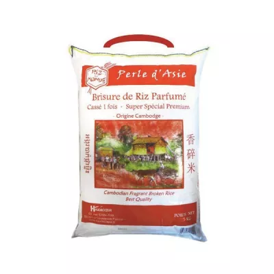 Scented rice breakage Cambodge Premium broken 1 time 5kg - RIZ DU MONDE