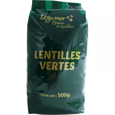 Green Lentils 500g - Legumor