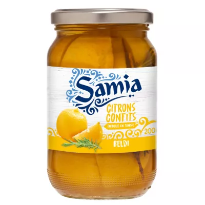 Beldi Limoni Canditi in Quarti 348g - SAMIA