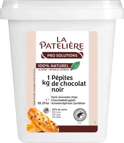 Pépites de chocolat noir 1 kg - LA PATELIÈRE
