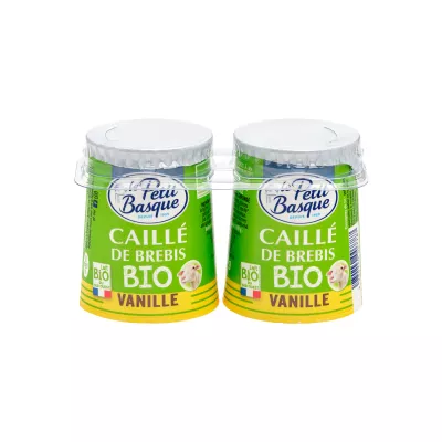 Caille Breb Bio Vanille 2x125g