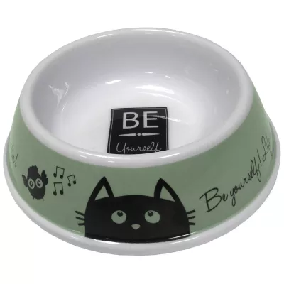Gamelle Melaminee Chat 10cm