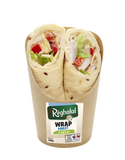 Wickeln Sie Hähnchen Caesar Halal - REGHALAL
