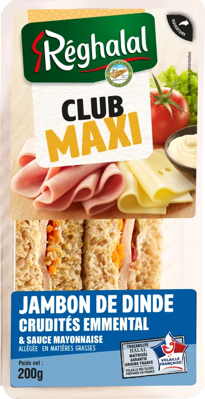 Sdw Maxi Halal Dinde 200g