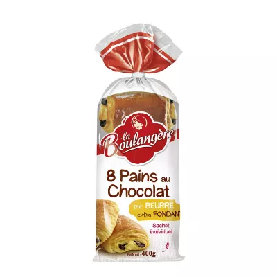 Pain au chocolat pur beurre - LA BOULANGÈRE
