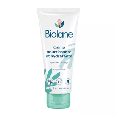 Nourissant и увлажняющий кремовый лицо и тело 100 мл. - BIOLANE